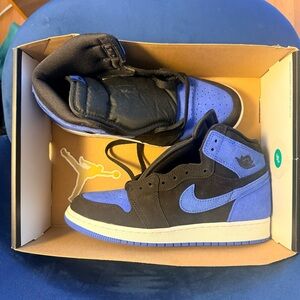 Air Jordan 1 Mid (black/royal blue)